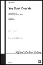 You Don't Own Me SSA choral sheet music cover